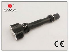 most powerful 18650 tactical led flashlight