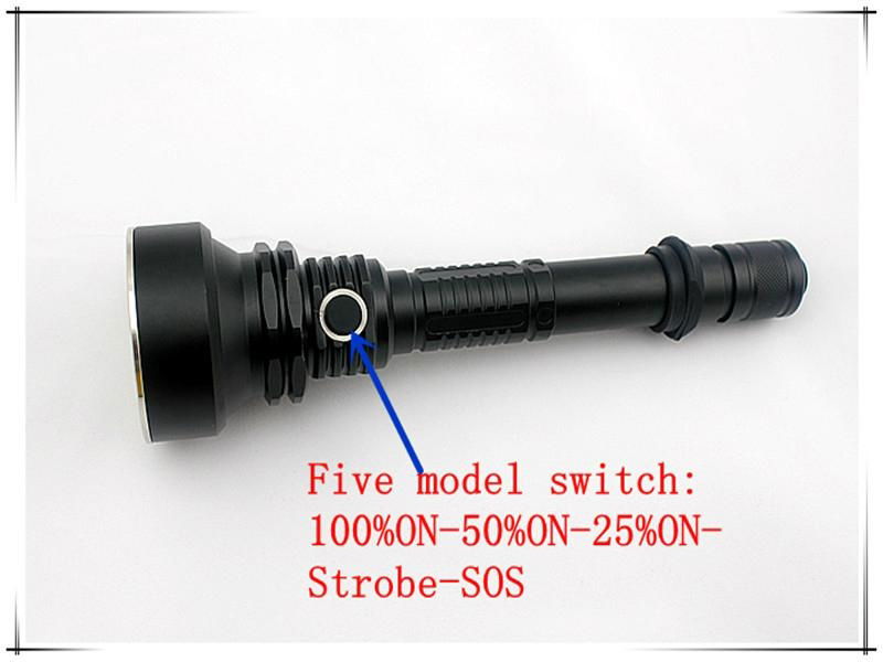 10w cree led xml t6 swat led flashlight  2