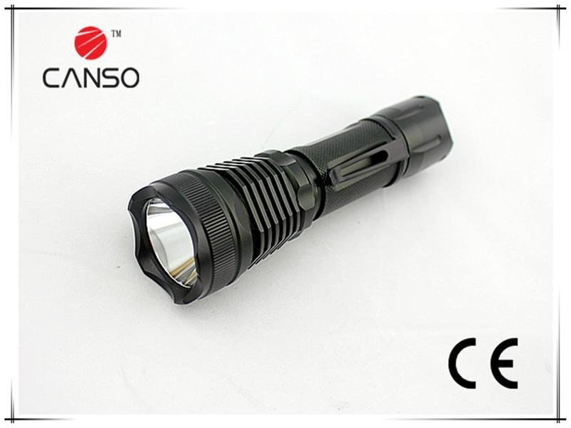 Small size  cree xml t6 lumen tactical flashlight
