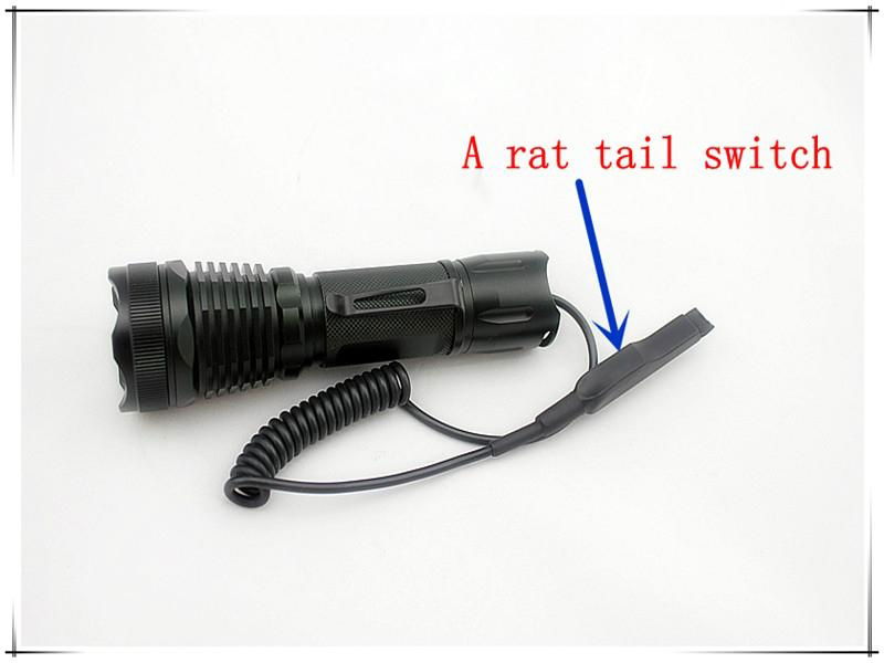 Small size  cree xml t6 lumen tactical flashlight 5