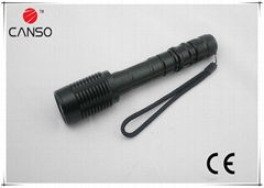 10w led aluminum cree led zoom flashlight