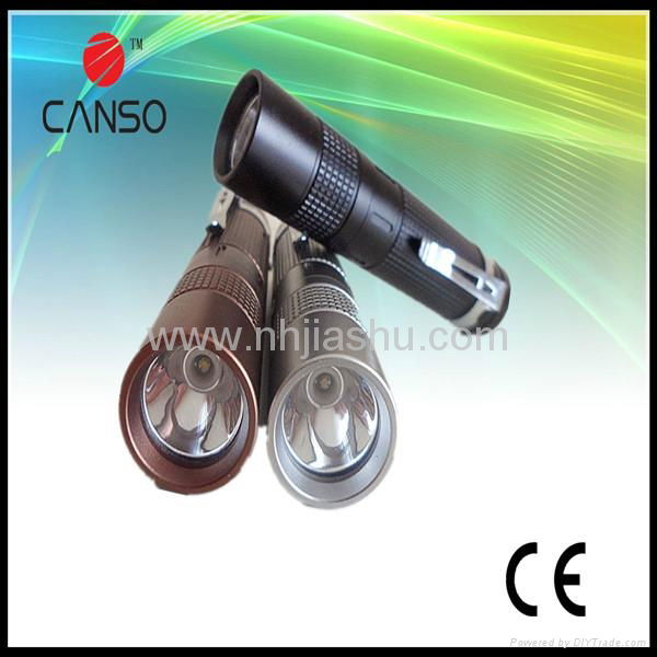 Mini high power alumimium led flashlight 2