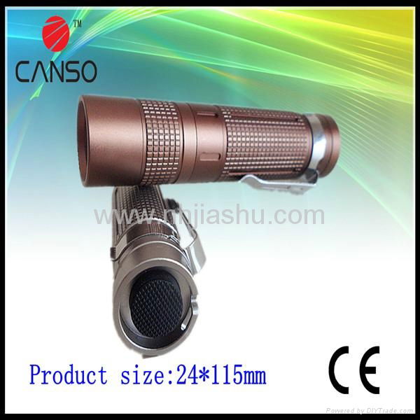 Mini high power alumimium led flashlight 3