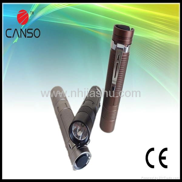 Mini high power alumimium led flashlight 4