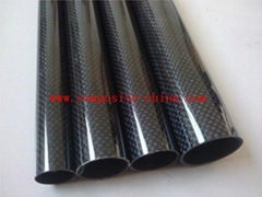 3k Plain Weaving Tube