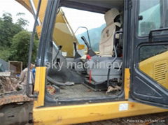 used pc130-7 komatsu excavator