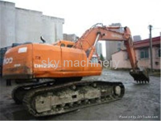used daewoo 220-5 excavator machinery 2