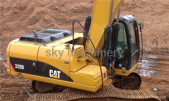 used cat320d excavator 2