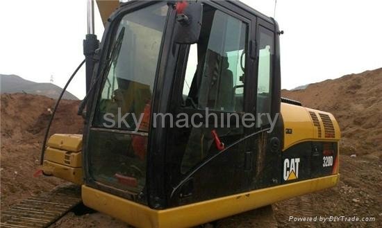 used cat320d excavator 3