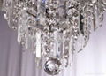 60xH80cm Silver Chrome color gilding Article Crystal Pendant Lights 3