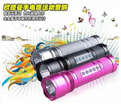CREE LED FLASH LIGHT WITH SOUND