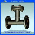 FTT-125 height 235mm T type rough water filter 1