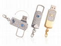 Cheapest bling jewelry popular OEM usb