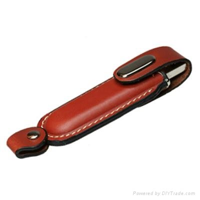 Customized Leather usb flash drive  2