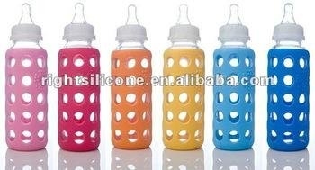 Silicone baby bottles  