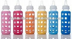 Silicone baby bottles  