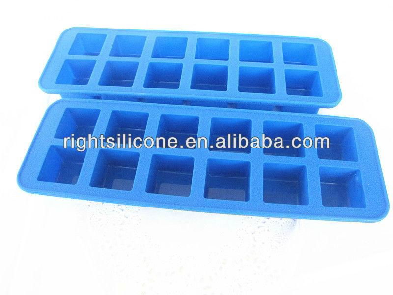  square shape silicone ice tray  3