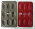 9 holes shells silicone cake pan