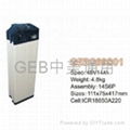 GEB 48V 14Ah Silver Fish Li-ion Battery