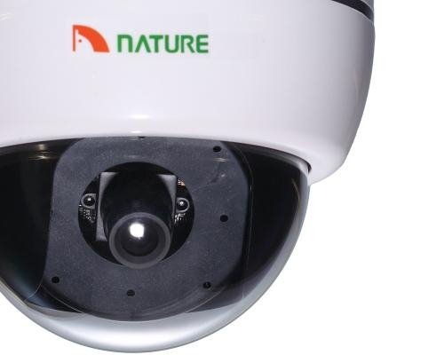 1/3" CCD Color Dome security camera 2