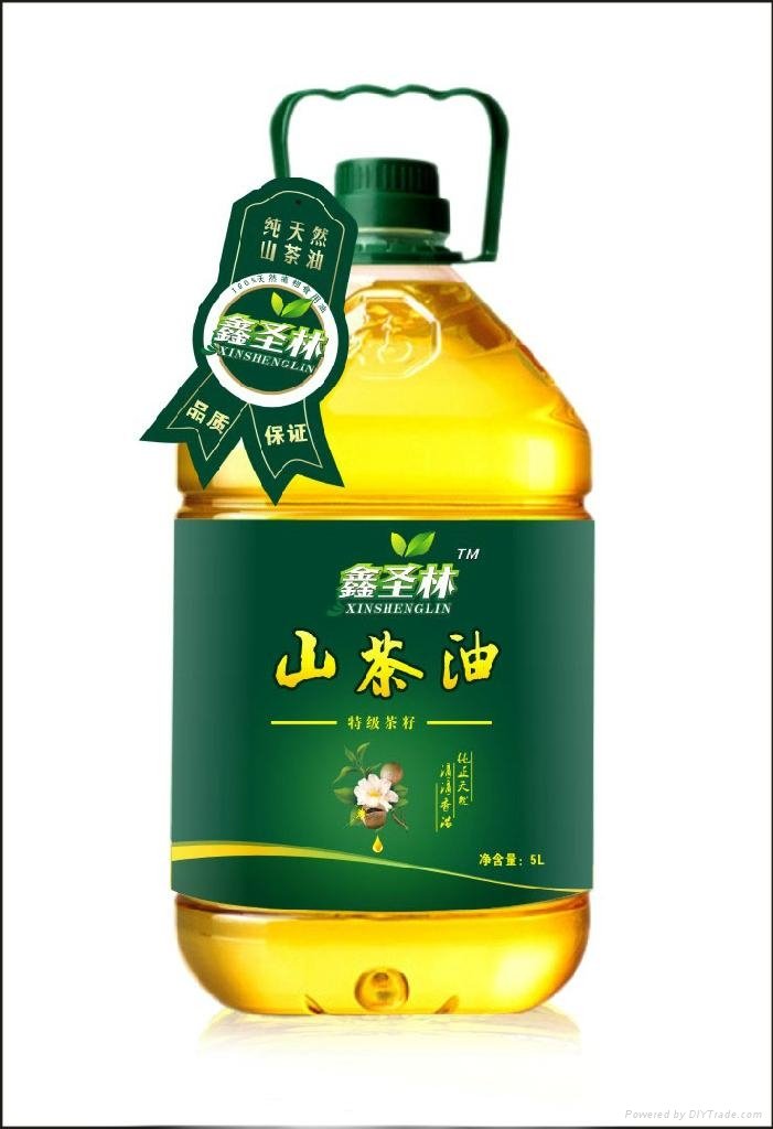 Green food wild camellia tea oil  2