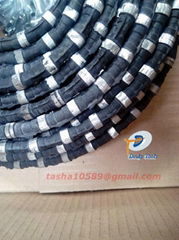 diamond wire saw for cutting reinforced