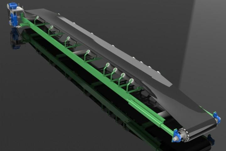 High Frequency Belt Conveyor