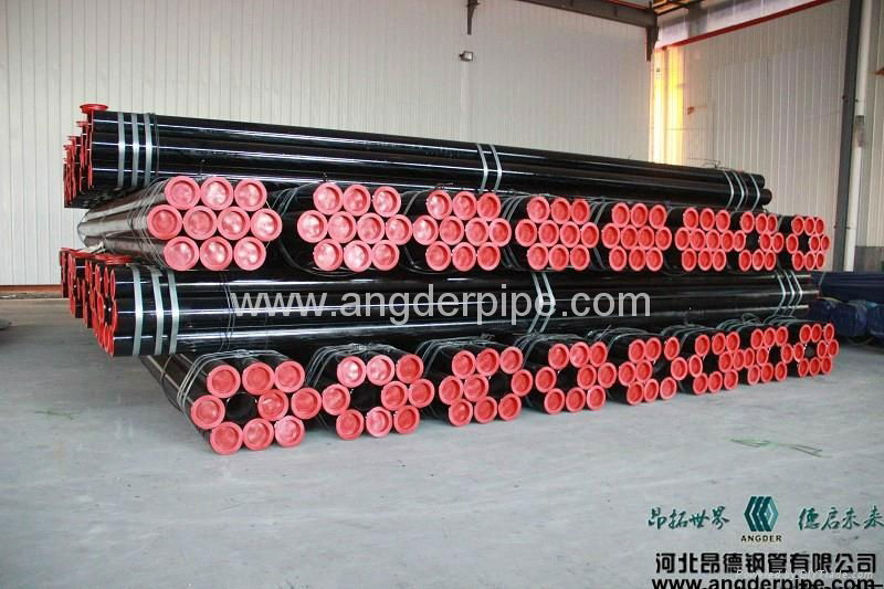 HOT ROLLED SEAMLESS STEEL PIPE FOR GAS AND OIL  4