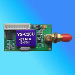  	433Mhz RF module for serial data to wireless CC1020 module