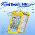 Good Quality Dustproof Shockpfoof Waterproof Plastic Hard Case for iPhone 4/4S 1