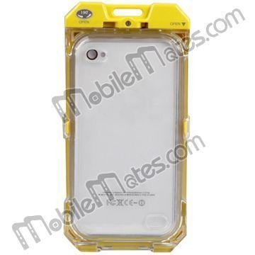 Good Quality Dustproof Shockpfoof Waterproof Plastic Hard Case for iPhone 4/4S 3