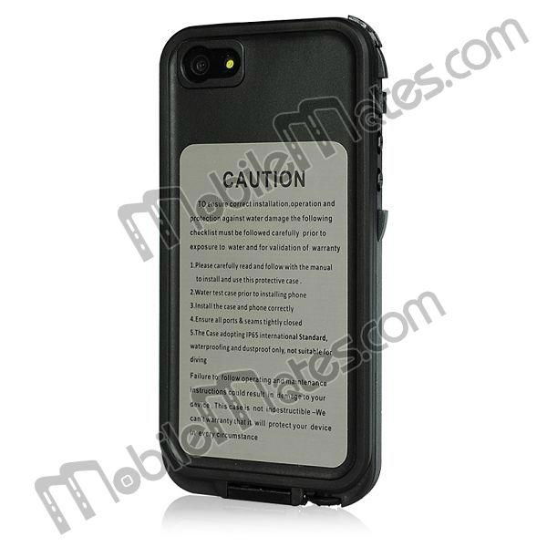 DirtProof Shockproof Waterproof Full Body Protective Hard Case iPhone 5 2