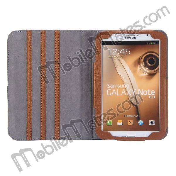 Demin Jeans Flip Stand Leather Case Cover for Samsung Galaxy Tab Note 8.0 N5100  4