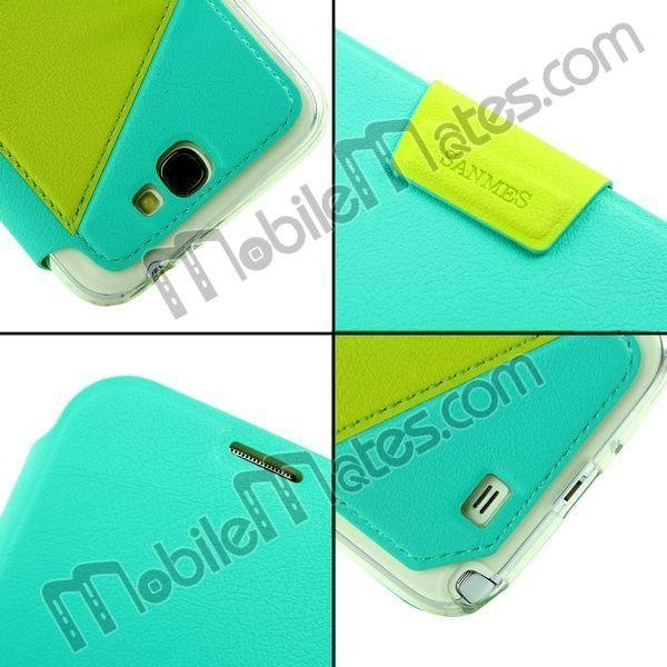 Magnetic Flip TPU+PU Leather Hybrid Case Cover for Samsung Galaxy Note 2 N7100  2