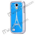 Diamond Eiffel Tower Aluminium Hard Cover Case for Samsung Galaxy S4 Mini i9190 2