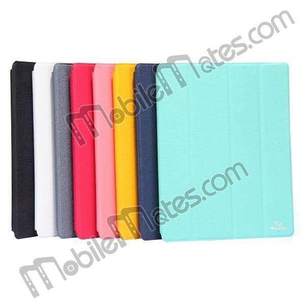Wake Up/Sleep 4 Folds Side Leather Case for ipad 4 the New iPad iPad 2 5