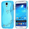 S-shape Brushed Aluminum+Plastic Back Cover Hard Case for Samsung i9190 Galaxy 