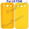 High Quality Glossy Pure Color Back Cover TPU Case for LG Optimus G Pro F240