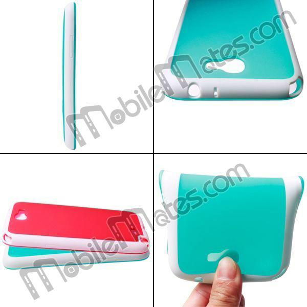 Candy Color Oil Coated Frosted TPU Case for Samsung N7100 GALAXY Note 2 4