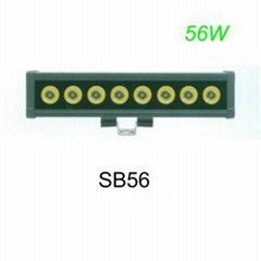 56W LED light bar  SB28  7WLED