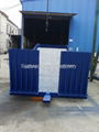 8T Galvanized Hydraulic container forklift loading ramp 1