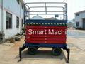 11 Meter High lift Mobile Scissor Car