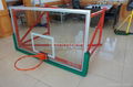 Wall basketball backboard