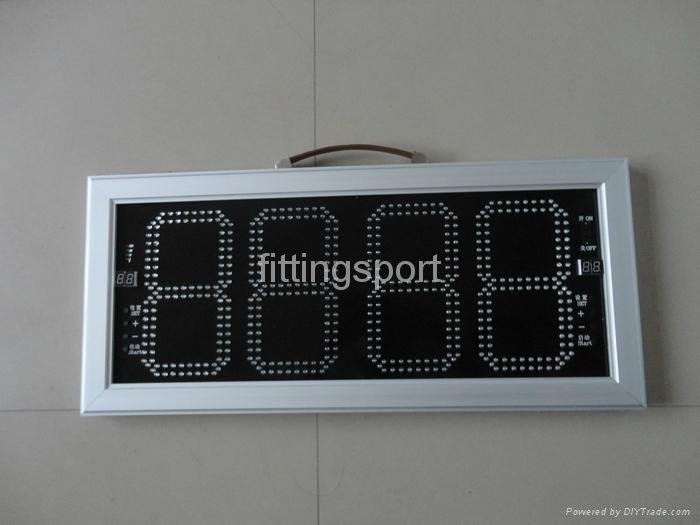 Led football substitute board display 1