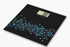 Electronic bathroom scale