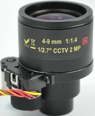 04-09mm Auto Iris ICR Vari-focal 2 Megapixel HD cctv camera  Lens