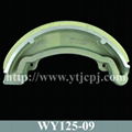 HX135 Motorcycle Brake Shoe 3