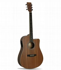 41" Electric Acoustic Cutaway Guitar(PD-330CE-N )