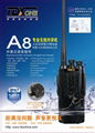 Best VHF/UHF Waterproof Portable FM Transceiver TDX-A8 2