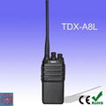  	CE + ROHS Good Design Waterproof Hands Free Walkie Talkie TDX-A8L